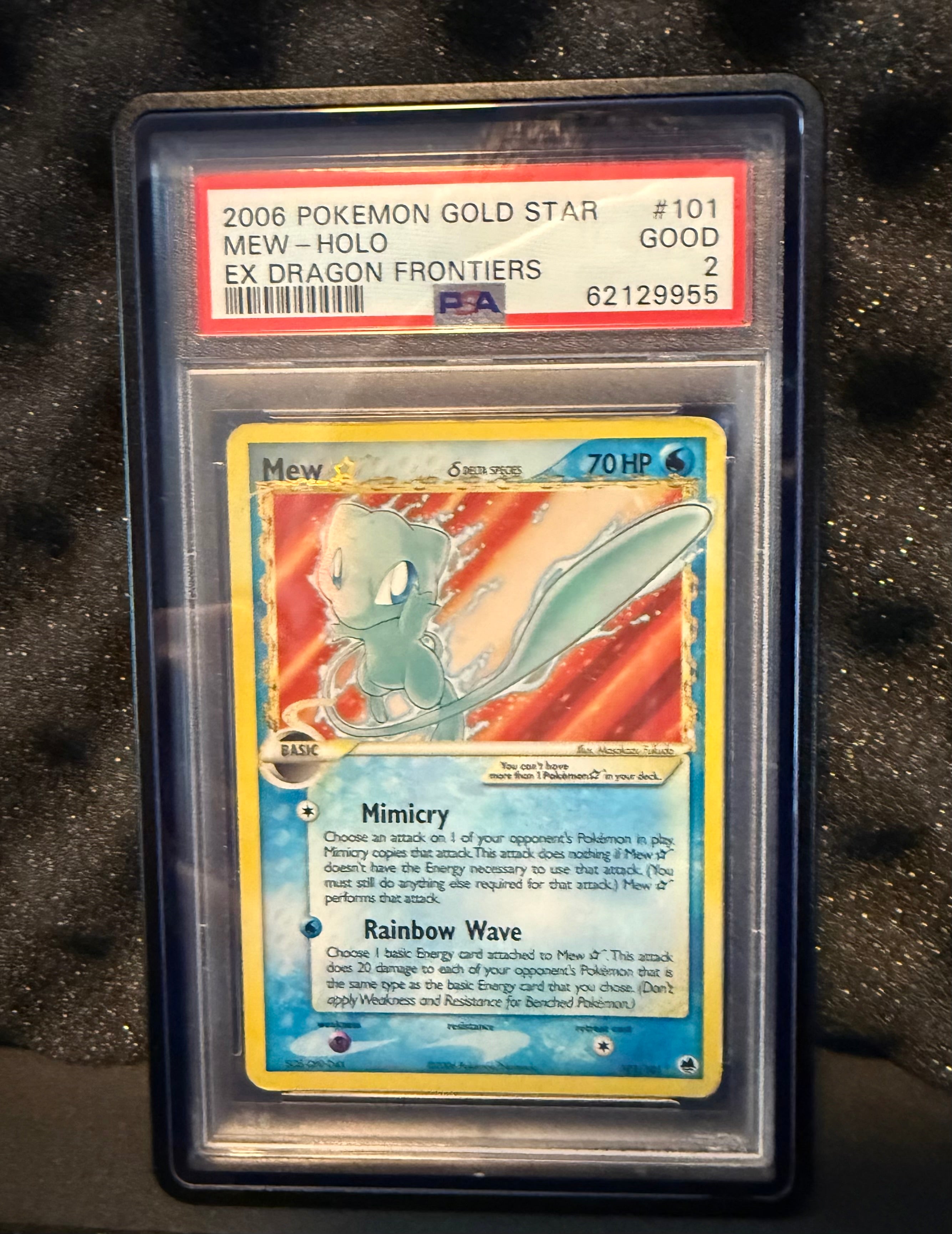 Mew Goldstar PSA 2